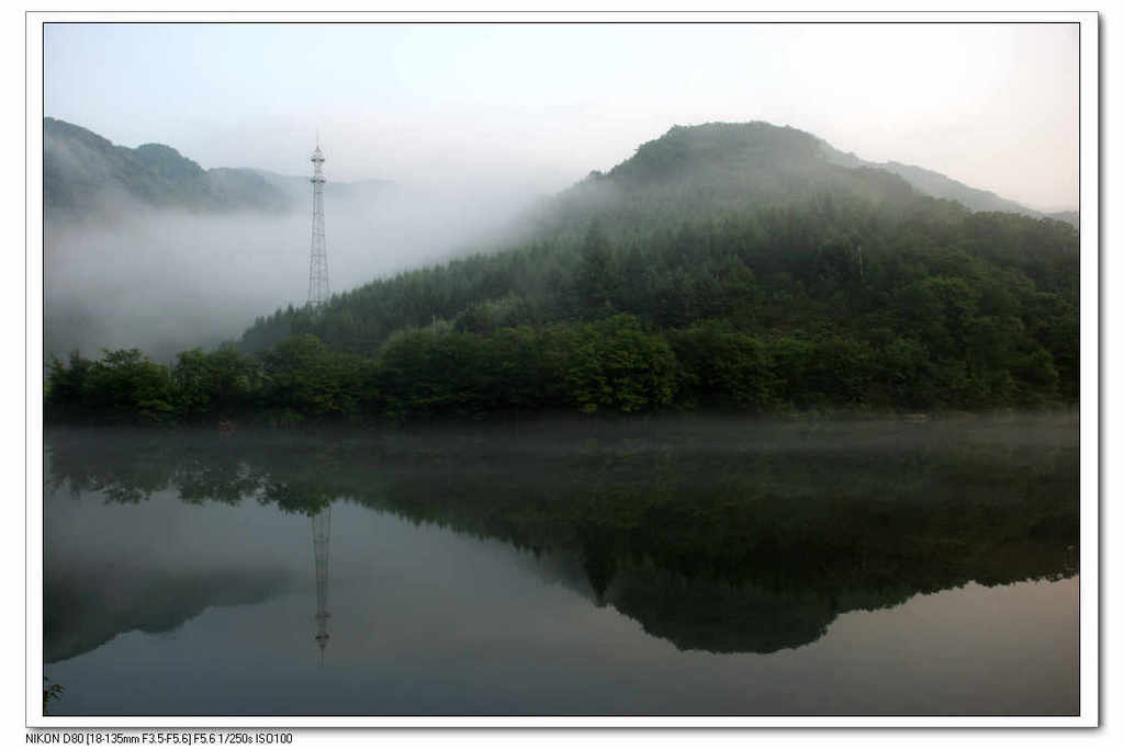 青山绿水又一晨 摄影 九安