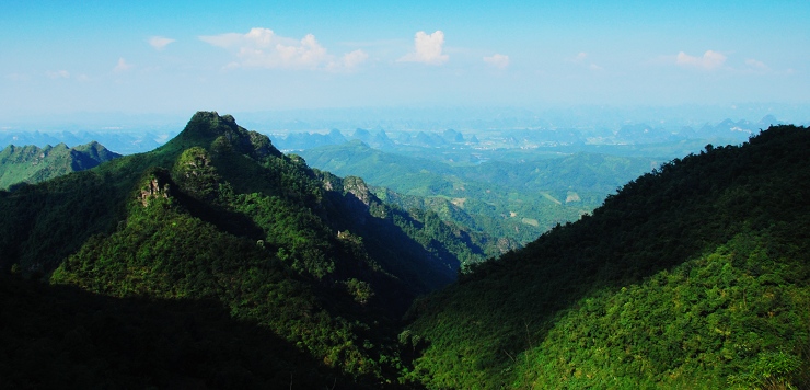 六塘镇峰林 摄影 云山西河