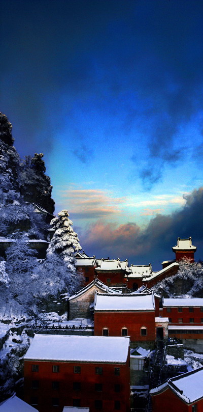 武当晴雪 摄影 玄道长