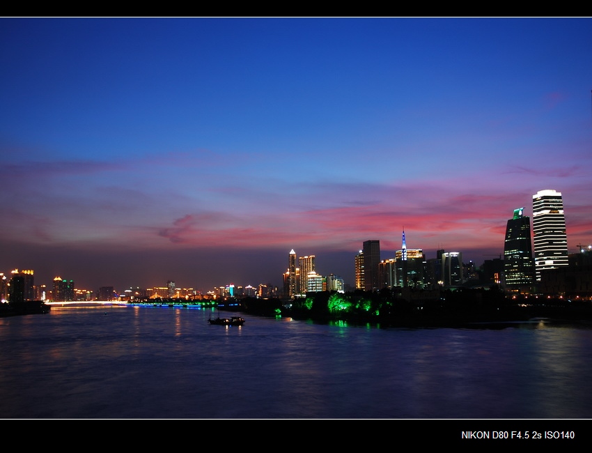 珠江夜色 摄影 流水清芬