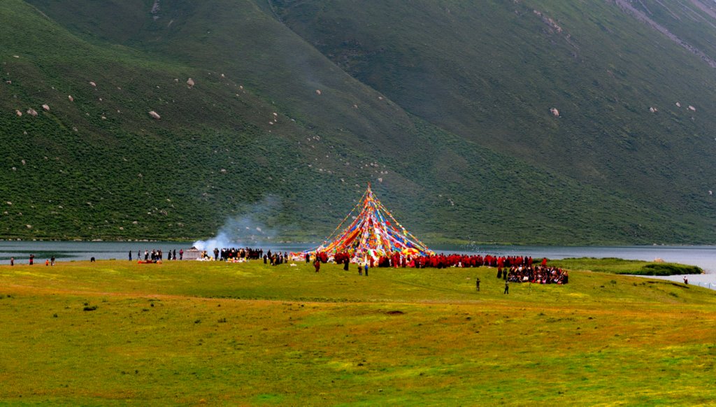 心随幡动（九） 摄影 高原风景