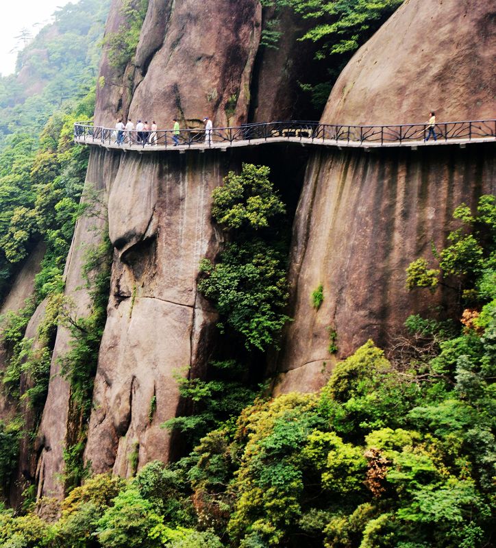 三清山步道--险 摄影 yanxiaohua