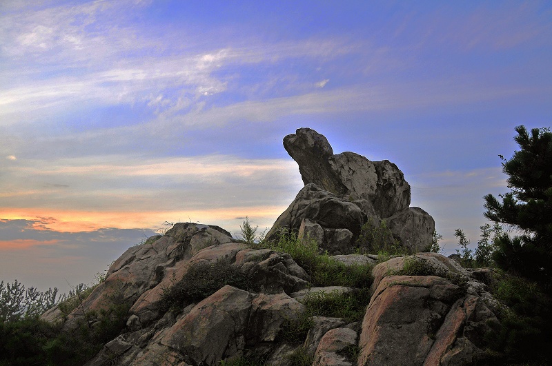 驼峰夕照 摄影 baigui