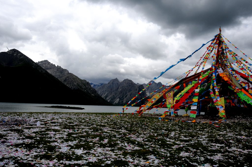 心随幡动（十） 摄影 高原风景