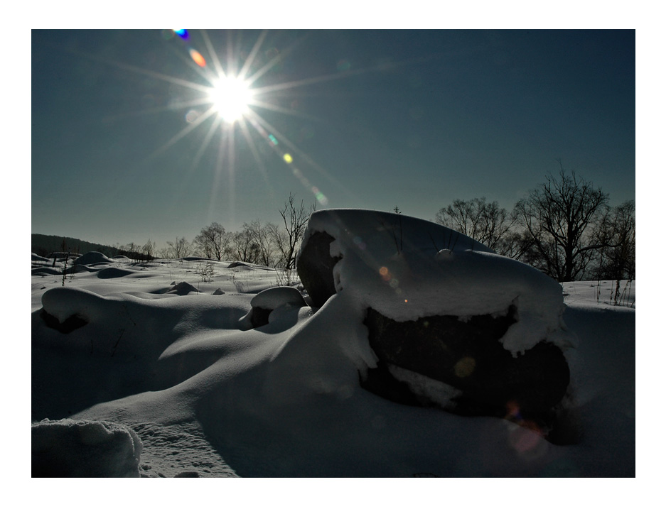 寒山晴雪 摄影 琴心