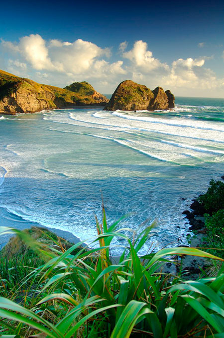 Piha beach 摄影 雨中行者