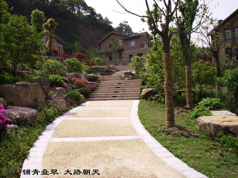 铺青叠翠 大路朝天 摄影 晚景