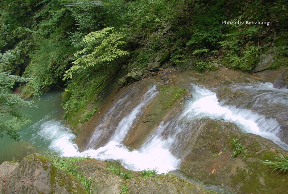 中国秦岭中最美丽峡谷---金丝峡的溪水 摄影 过客匆匆