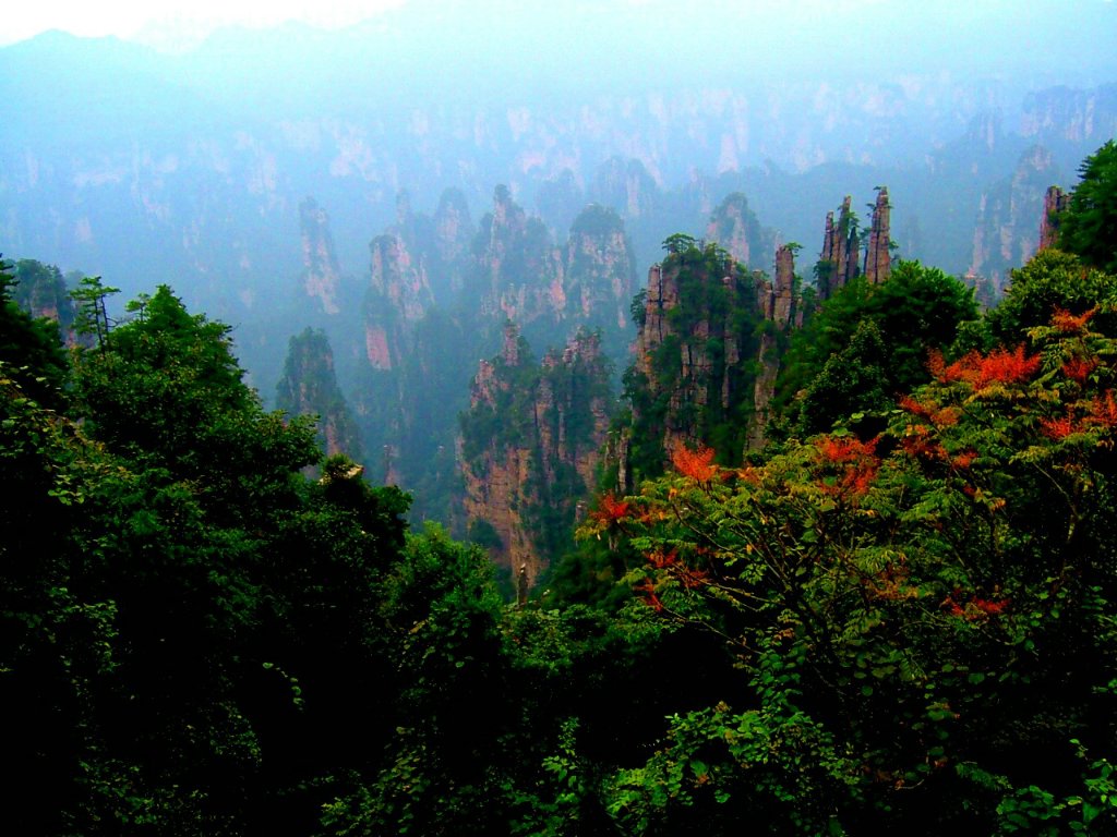 天子山风光 摄影 lkuang