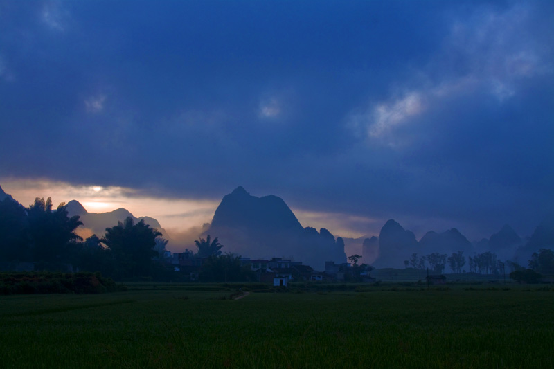 壁灵村的早晨 摄影 追风逐月