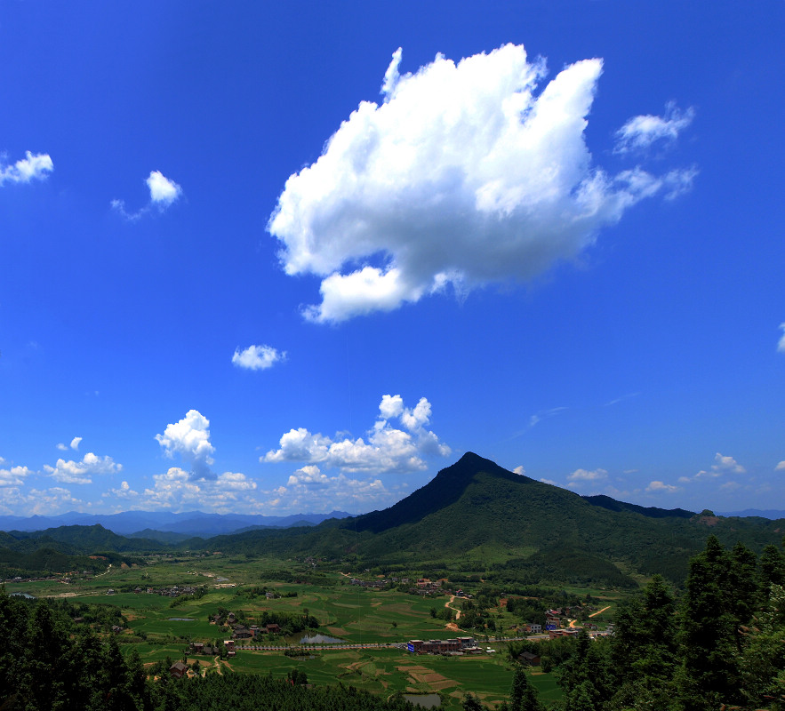 祥云降柳山 摄影 梅文