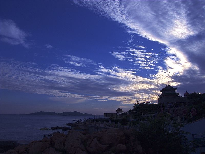 海滨傍晚 摄影 阳光呵护