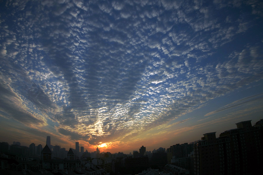 北京晨曦 摄影 白银老周