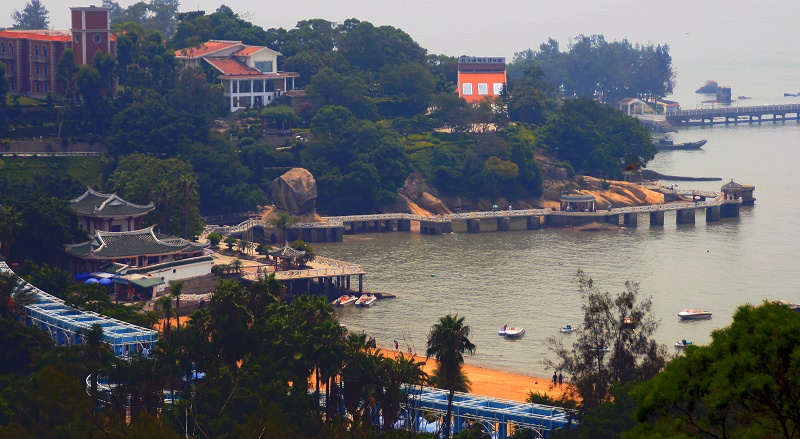 厦门海景 摄影 山海相依