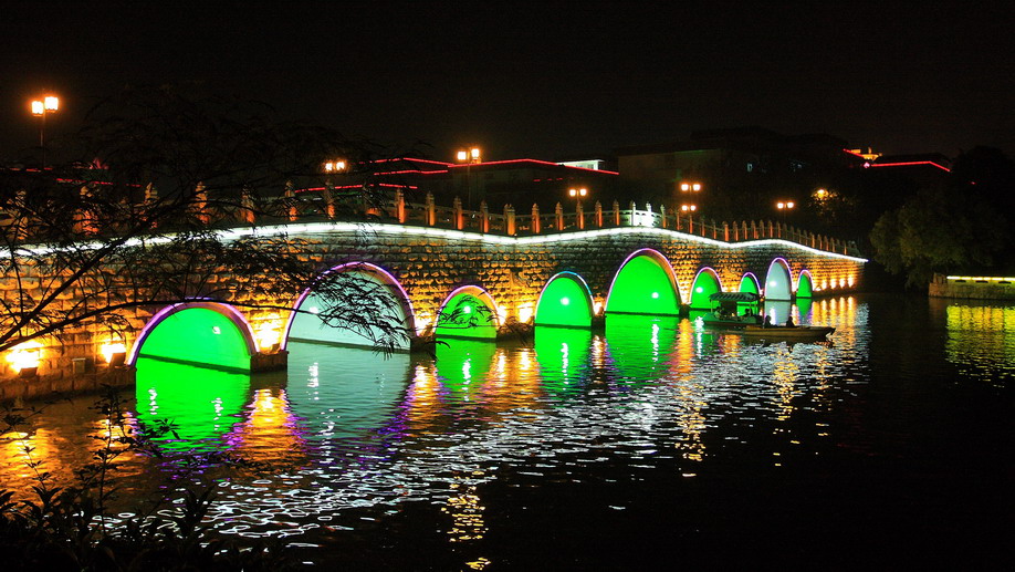 濠河夜景 摄影 gujunyi803