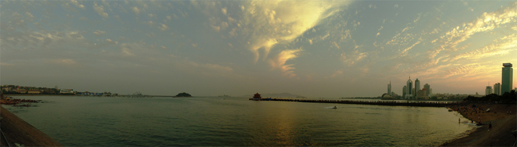 夕照海湾 摄影 蜗居空间