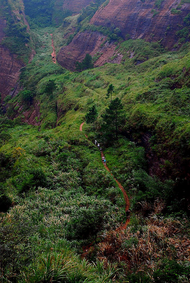 山间小路 摄影 白石道人