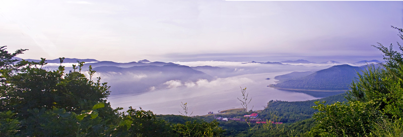 高山顶上看云海 摄影 亿村yc