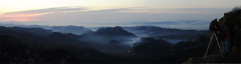 鲁山晨曦 摄影 蜗居空间