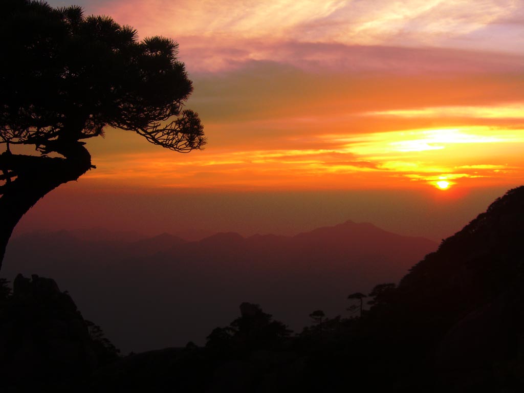 山青山西海岸夕阳 摄影 fangxian133
