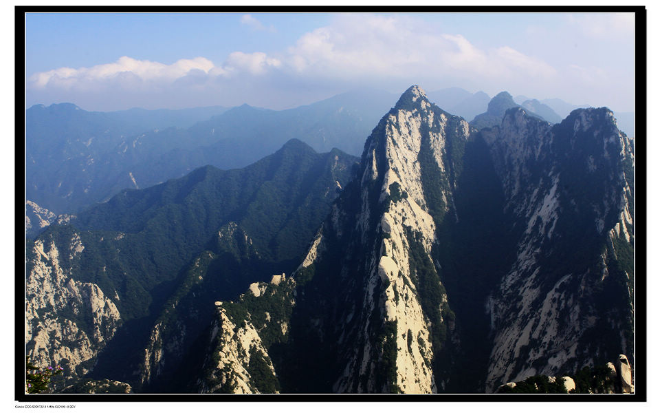 无限风光在险峰---华山行(1) 摄影 秋叶飘红时