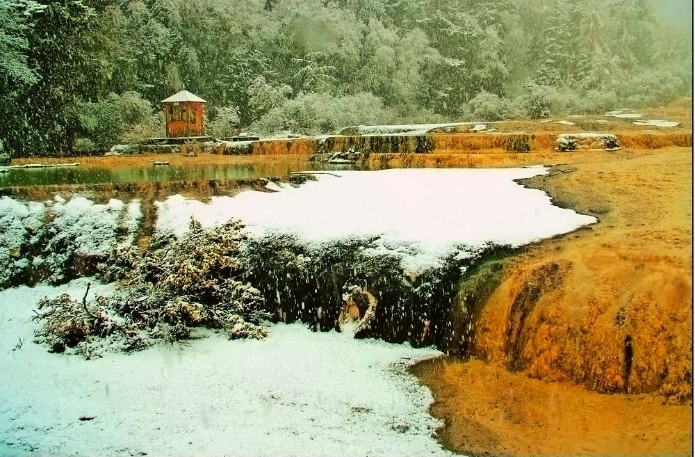 寒岩霁雪 摄影 彩蝶恋花