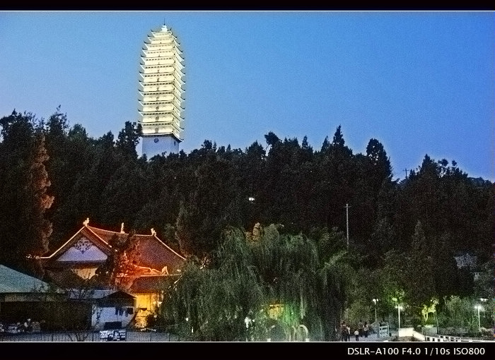 夜幕来临 摄影 摄迷