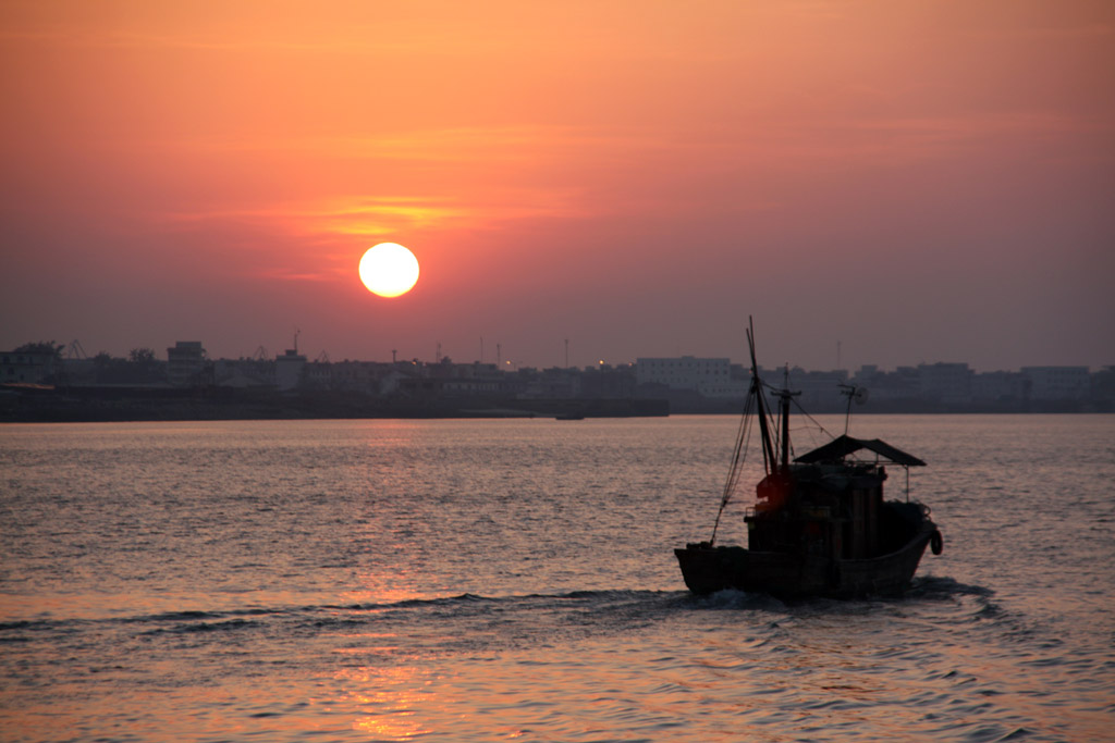 北海夕阳1 摄影 小乖羊