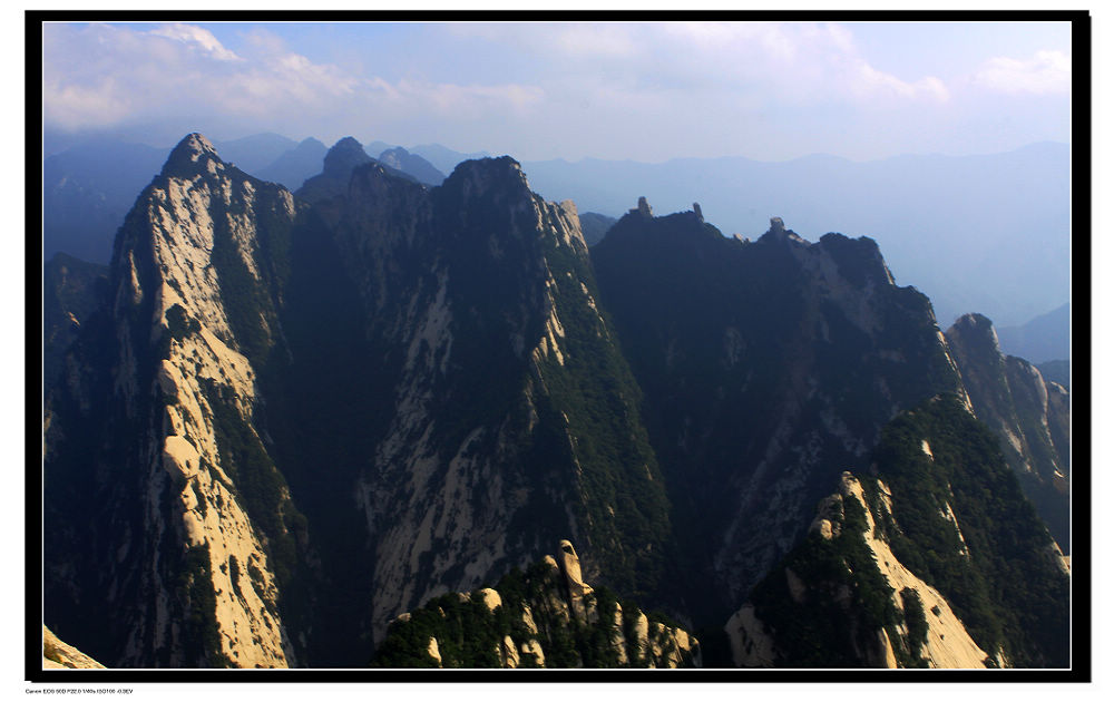 无限风光在险峰---华山行(2) 摄影 秋叶飘红时