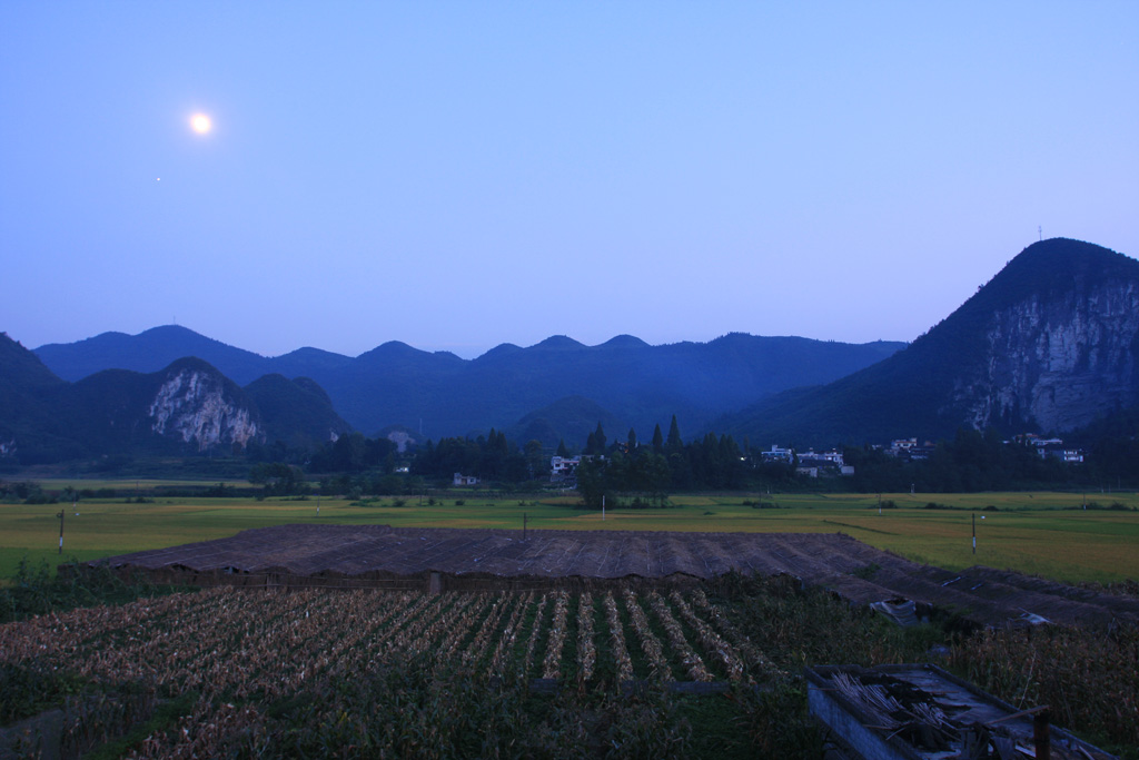 日暮苍山远 摄影 土泥巴人