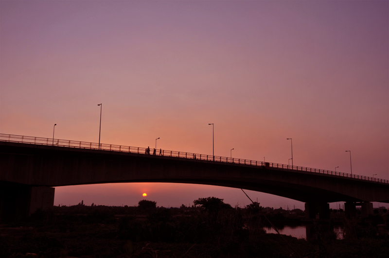 夕阳西下 摄影 伊佬