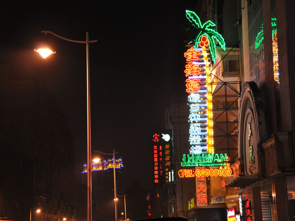 中央大街之夜 摄影 日行千里