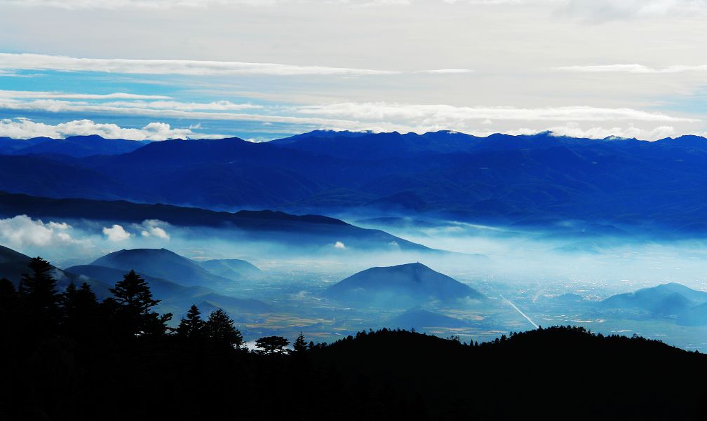 香格里拉------石卡雪山云海 摄影 明月松尖照