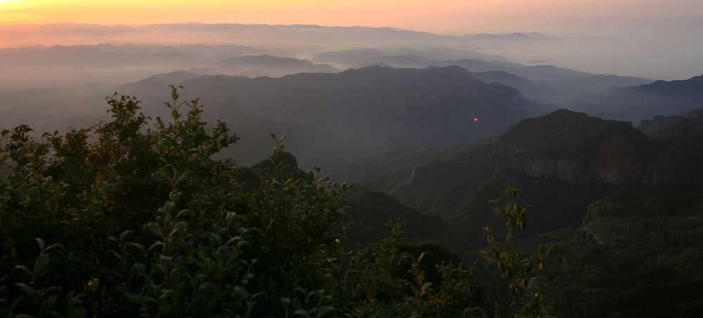 王莽岭的早晨 摄影 大龙.