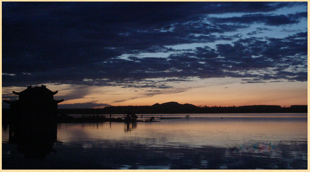 五大连池夕照 摄影 念念