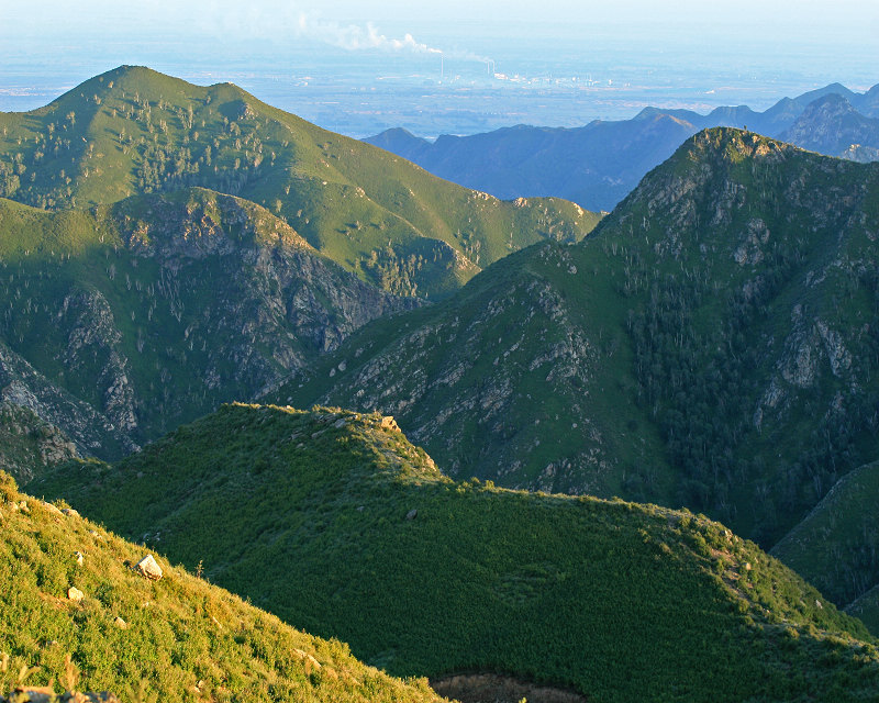 《大青山览胜》险峰远眺 摄影 峡谷