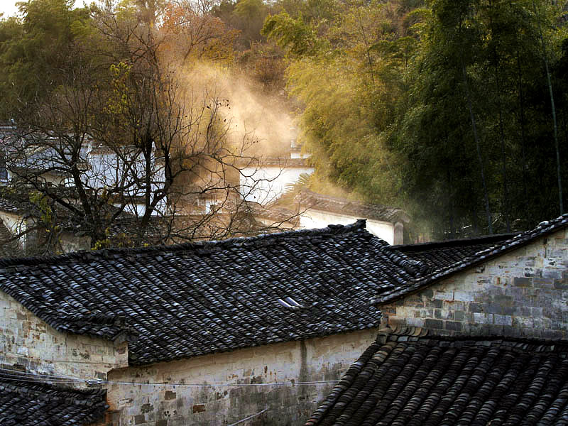 山村小景 摄影 木加木