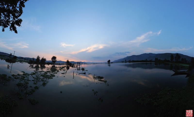 异龙湖日落 摄影 阳光先生