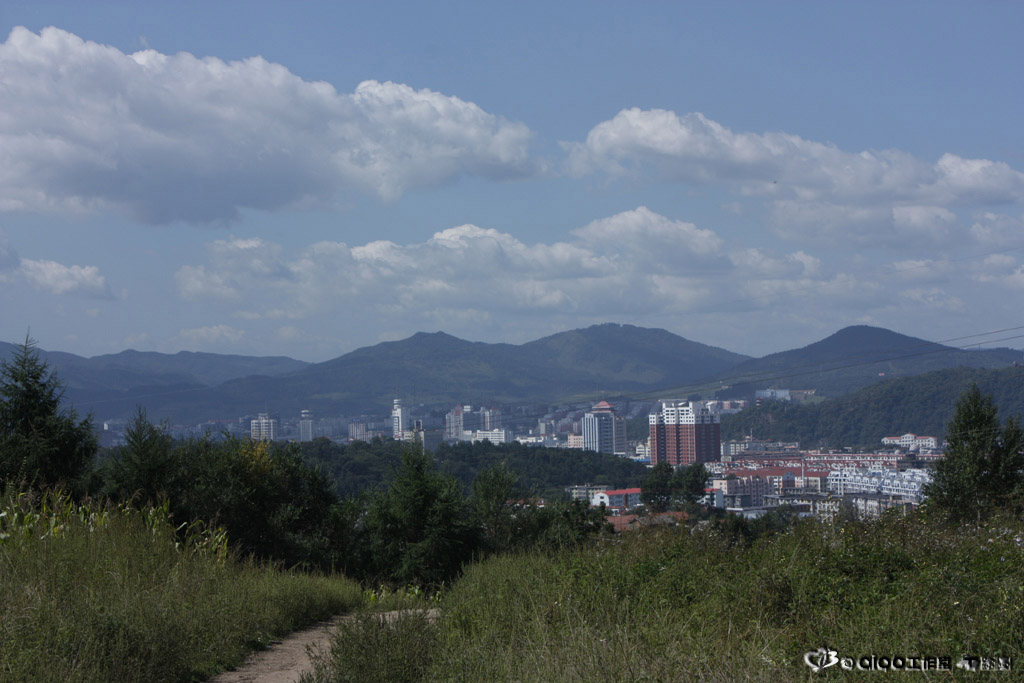 城乡1－城市 摄影 涂墨