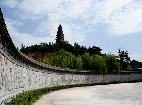 爱情圣地普救寺 摄影 华夏龙