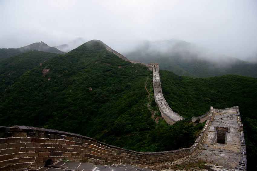 烟雨长城2 摄影 战斗的早晨