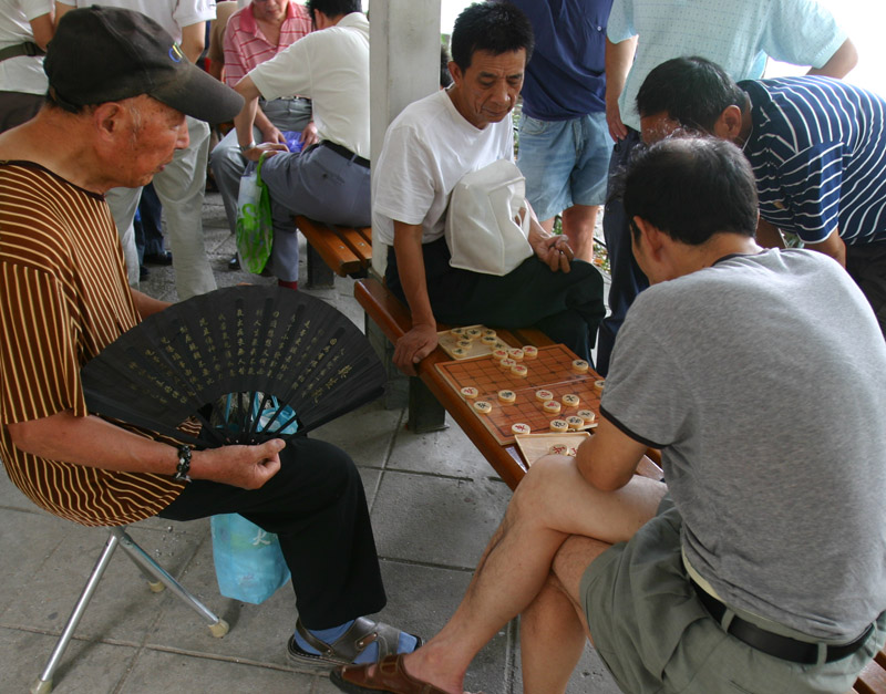 棋乐融融 摄影 仨小伙