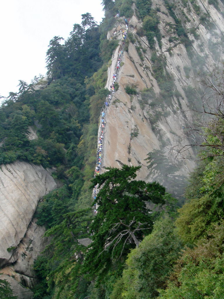 自古华山一条路 摄影 冰苹果