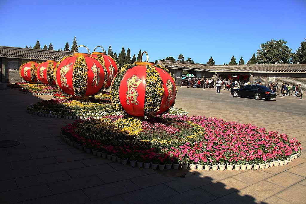 天坛国庆花坛 摄影 姚顺