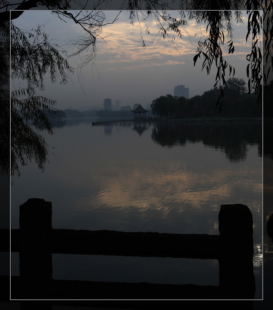 雨后的早晨 摄影 两天晒网