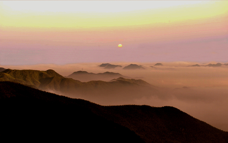 《啊.....四明山》 摄影 空中花园.