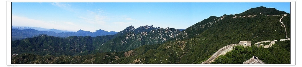 慕田峪长城（全景） 摄影 huangxi6333