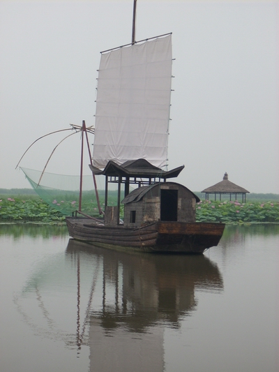 洪湖渔船 摄影 峡江红叶