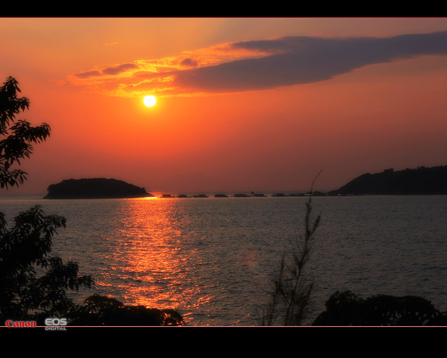 海边夕照 摄影 nonobobo