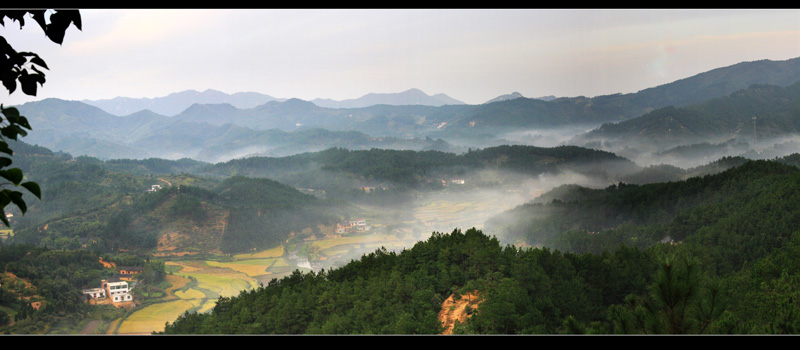 山乡秋意 摄影 蝉鸣